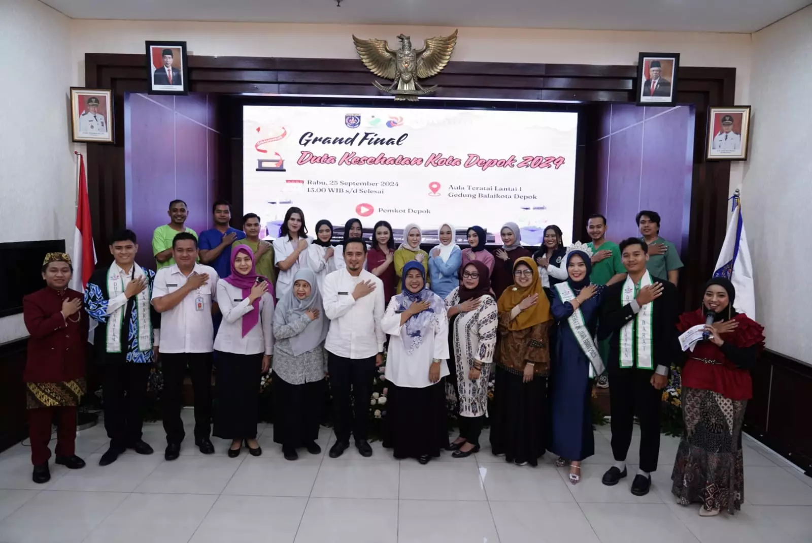 Grand Final Duta Kesehatan Kota Depok 2024, Siapkan Generasi Muda Jadi Agen Perubahan Kesehatan
