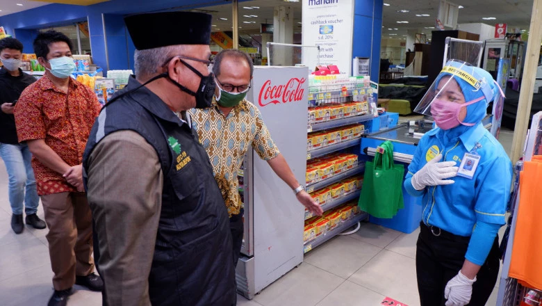 Wali Kota Tinjau Persiapan AKB di Pusat Perbelanjaan