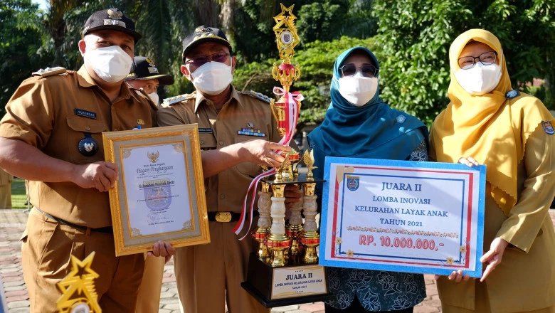Lima Program Inovasi Hantarkan Pontir Raih Juara Dua Lomba Kelurahan Layak Anak Tingkat Kota Depok