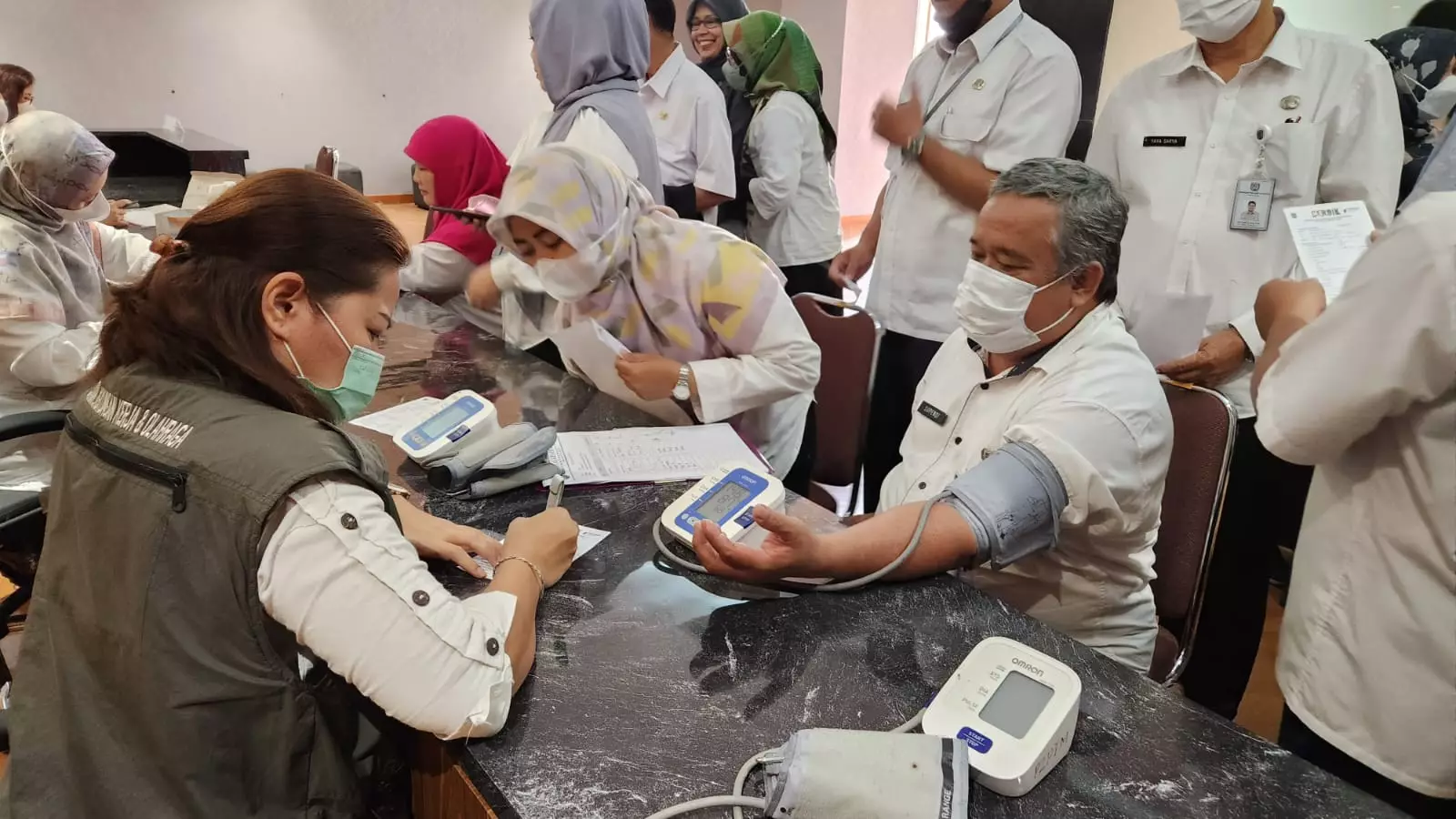 100 Pegawai Disdik Depok Ikuti Pemeriksaan Kesehatan