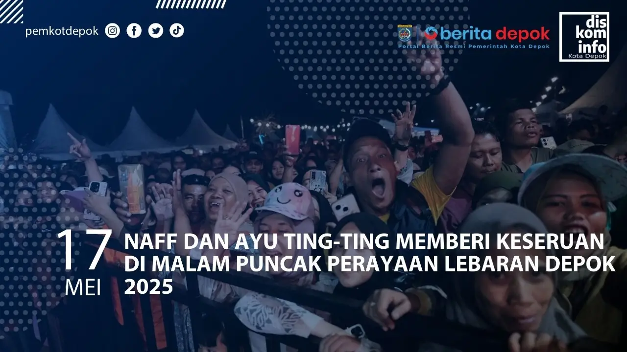 KESERUAN MALAM PUNCAK LEBARAN DEPOK 2025
