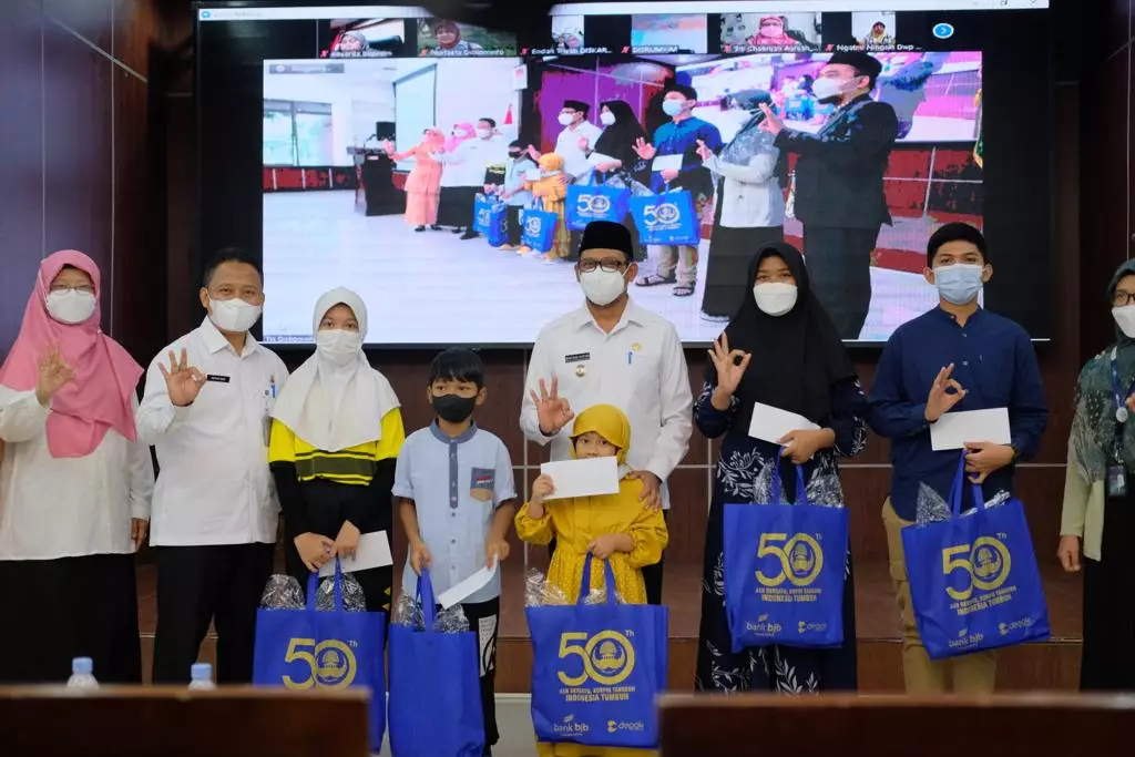 Wakil Wali Kota Depok Beri Bantuan PMT untuk Balita Cegah Stunting