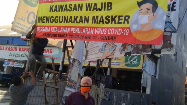 Sosialisasikan PSBB, Lurah Cinere Gerakan RT dan RW