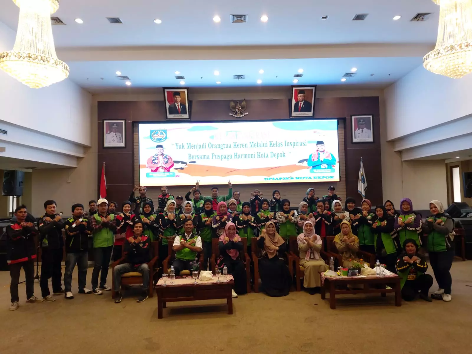 Kesan Pengemudi Ojol di Depok  Usai Ikuti Kelas Inspirasi Pola Asuh Anak