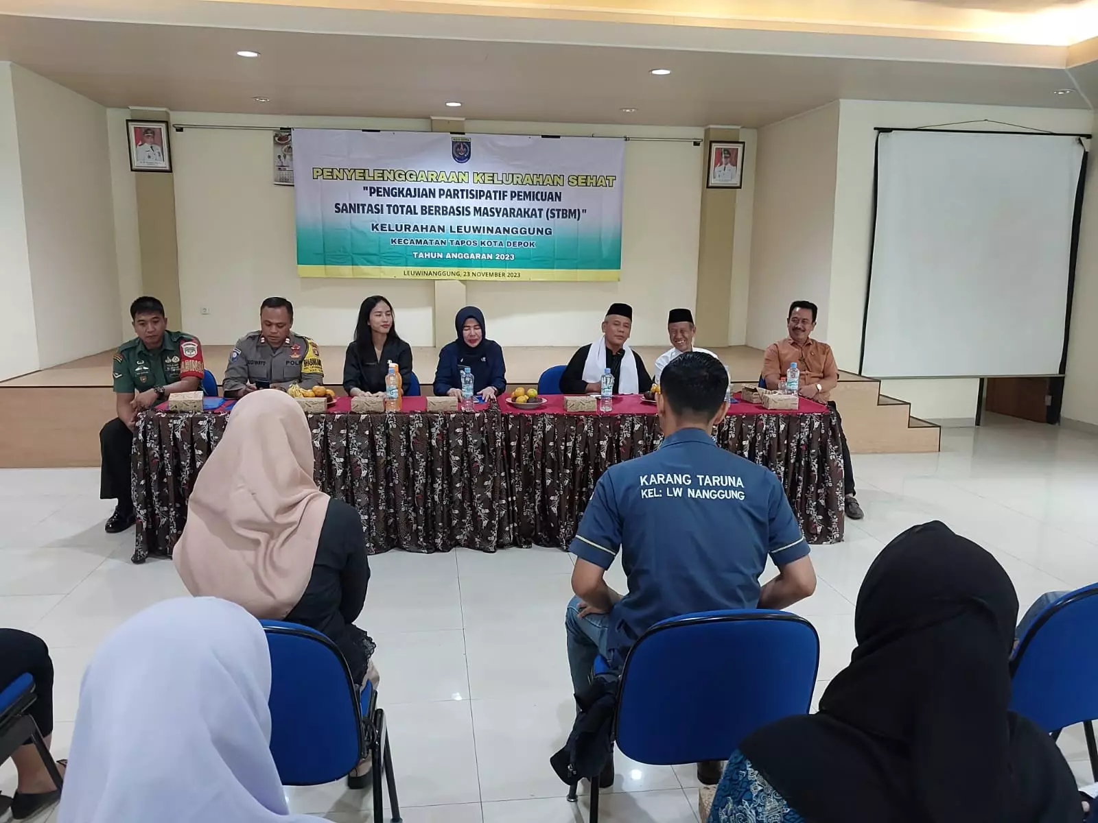 Tingkatkan Kualitas Kesehatan Warga, Kelurahan Leuwinanggung Gelar Sosialisasi STBM