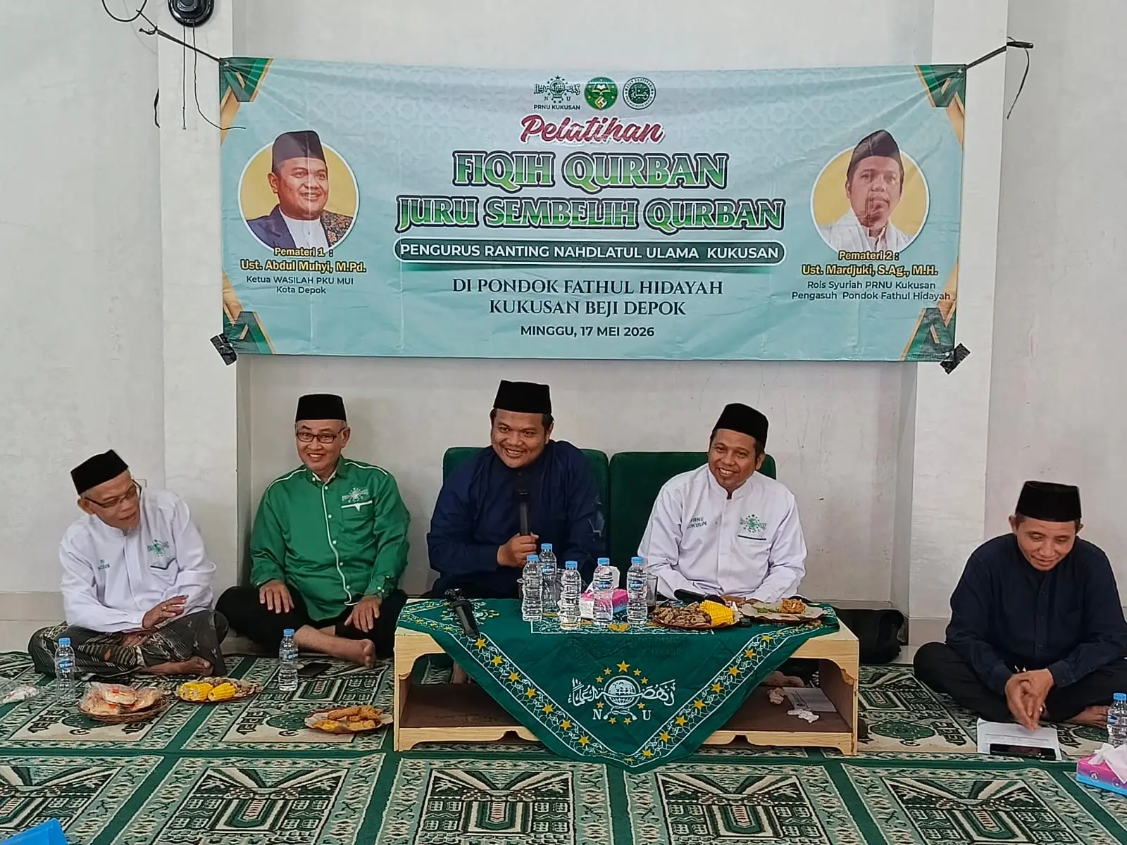 PRNU Kukusan Gelar Pelatihan Fiqih Qurban dan Juru Sembelih Hewan