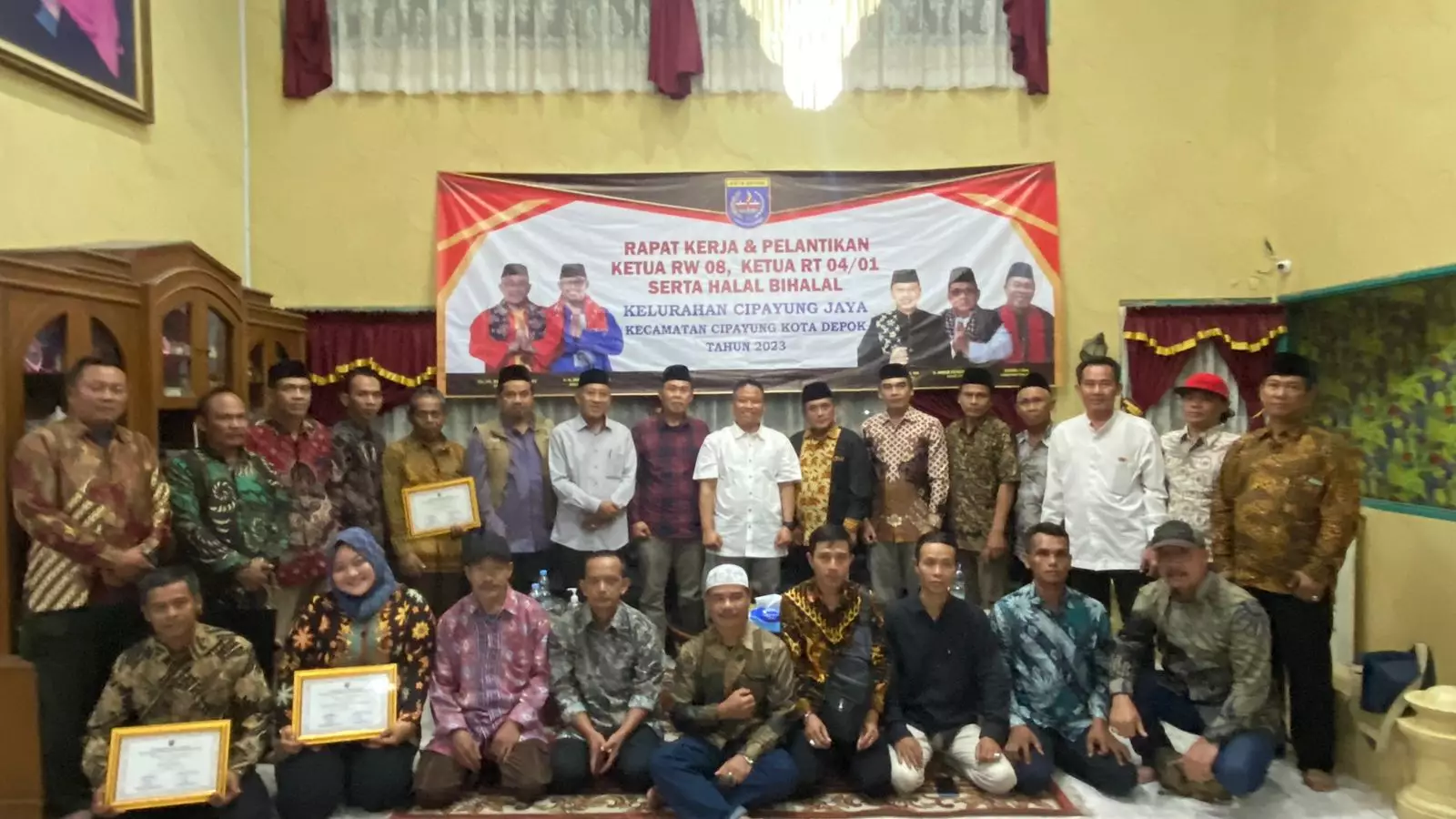 Cipayung Jaya Komitmen Majukan SDM, Pembangunan dan Kesejahteraan Masyarakat