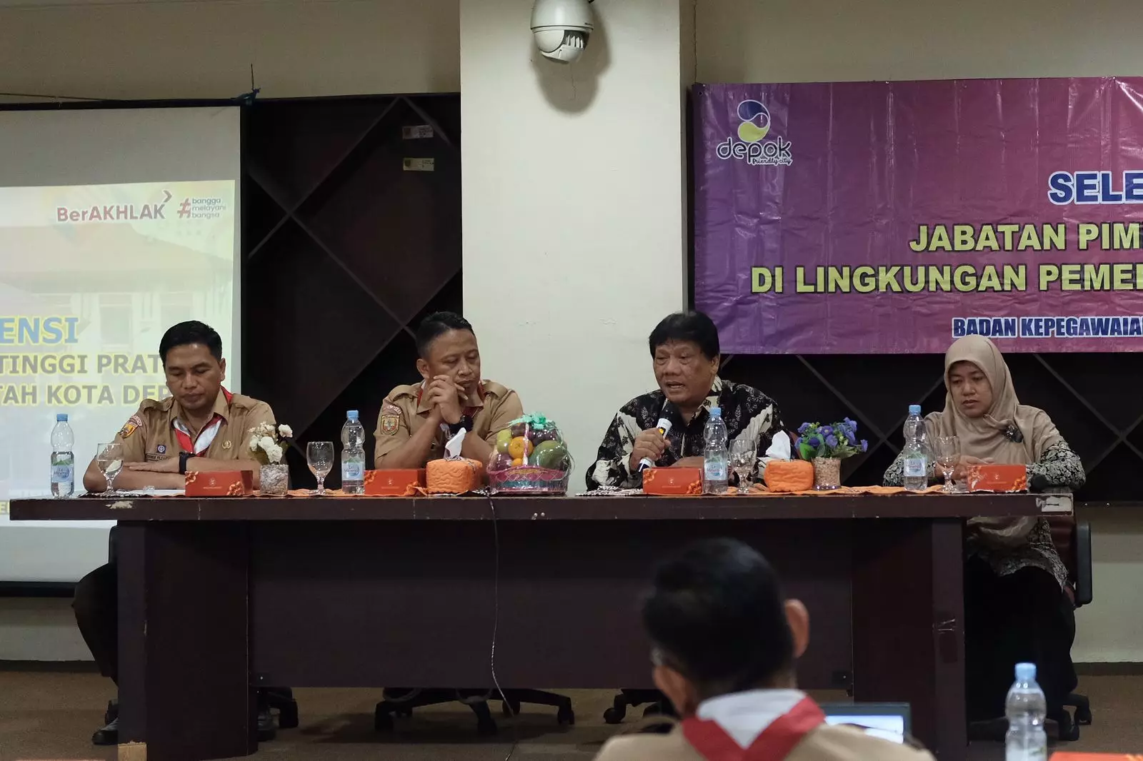 Sekda Depok Tinjau Uji Kompetensi Seleksi Terbuka 3 JPT Pratama, Diikuti 18 Pelamar
