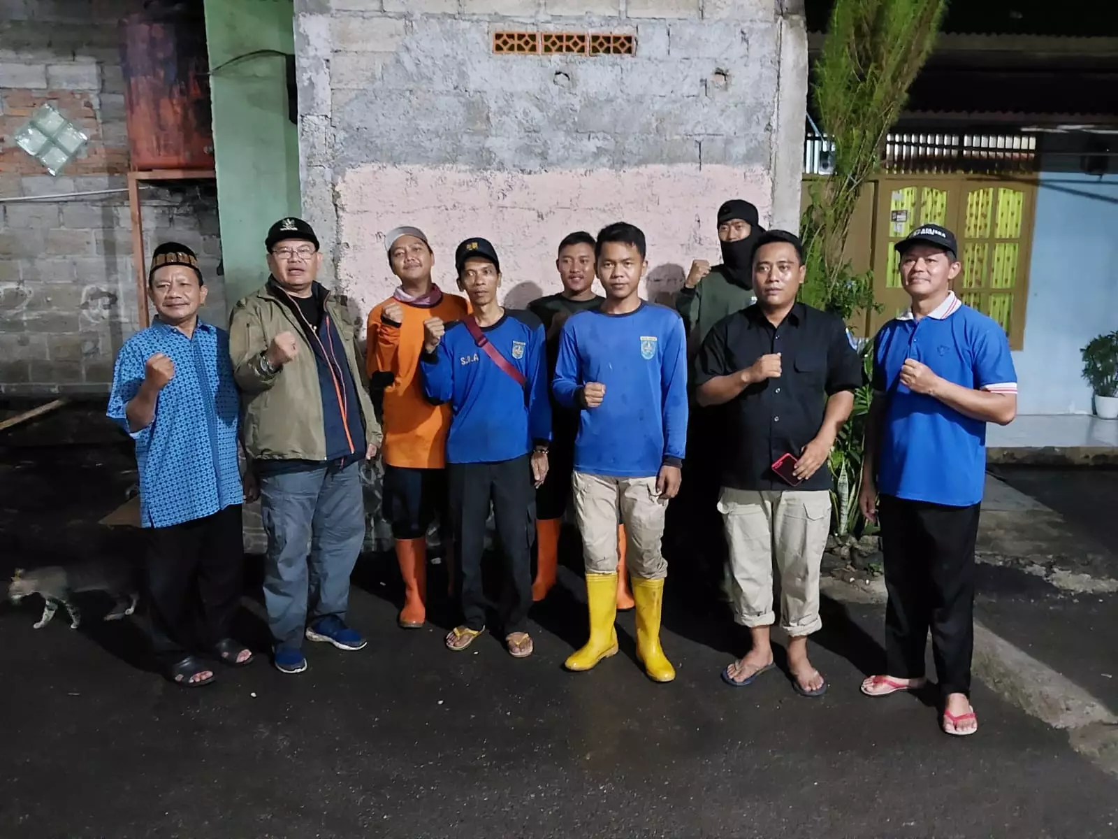 Mitigasi Bencana, Lurah Jatijajar Tinjau Turap Rusak di RW 09