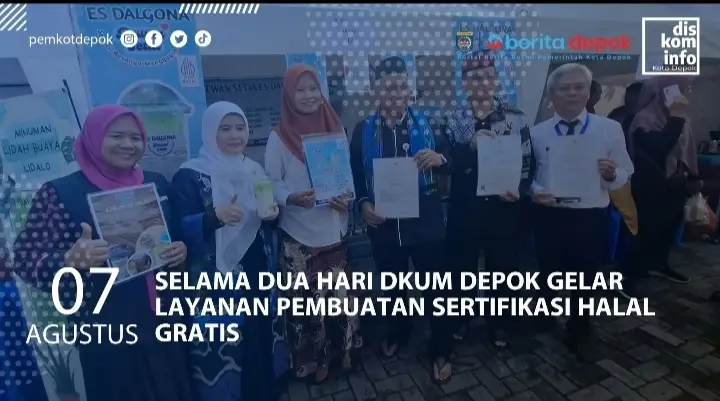 Bazar Gebyar Produk Halal dan Layanan Sertifikasi Halal Gratis