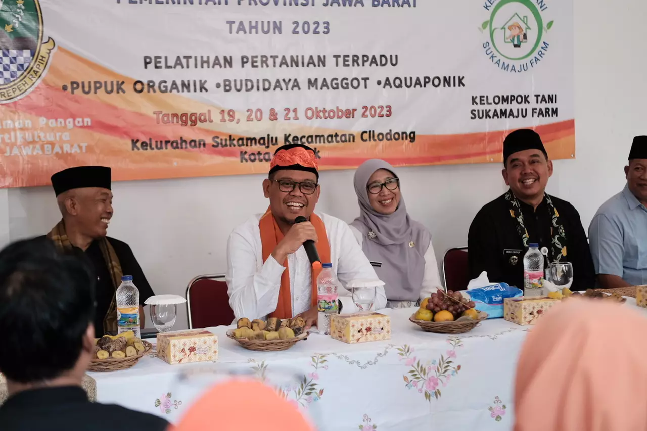 Wakil Wali Kota Buka Pelatihan Pertanian Terpadu di Sukamaju