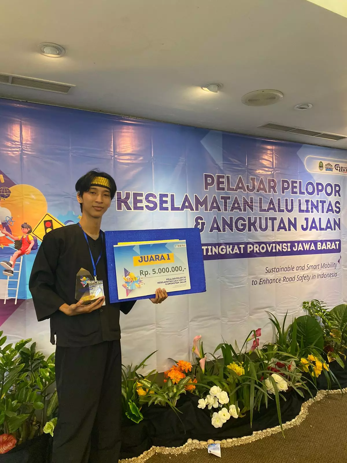 Bikin Bangga Depok! Ghaisan Raih Juara Pertama di Ajang PPKLLAJ Jabar 2024