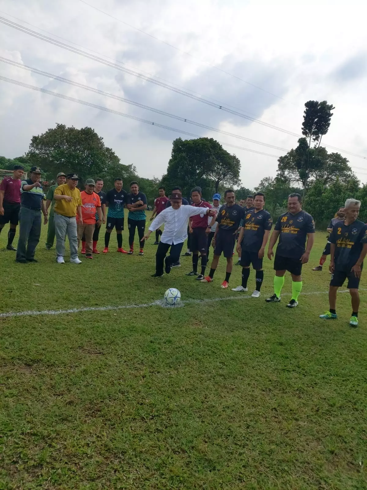 Gelar LPM Cup, Camat Bojongsari Ingin Warganya Budayakan Hidup Sehat