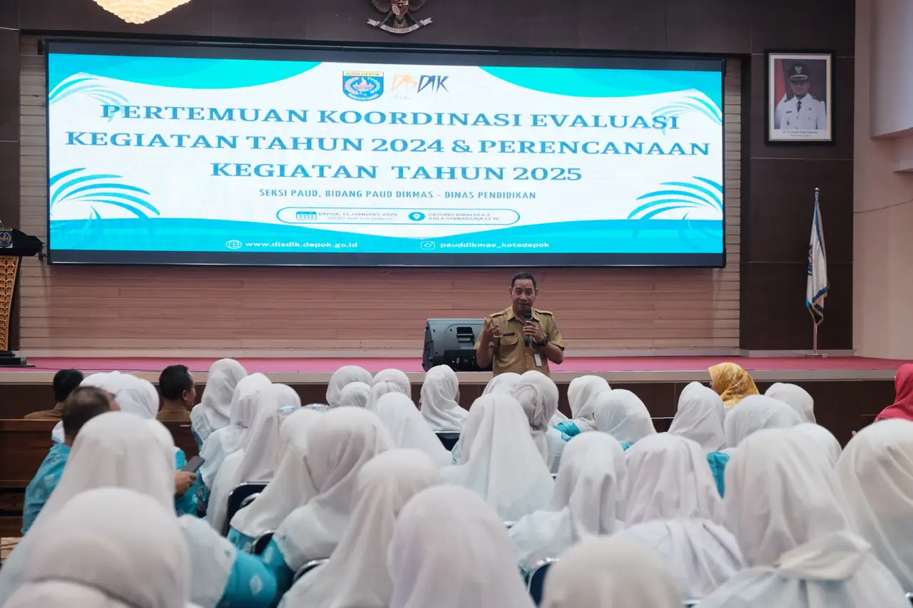 Disdik Depok Gelar Pertemuan Koordinasi dengan Organisasi Mitra PAUD