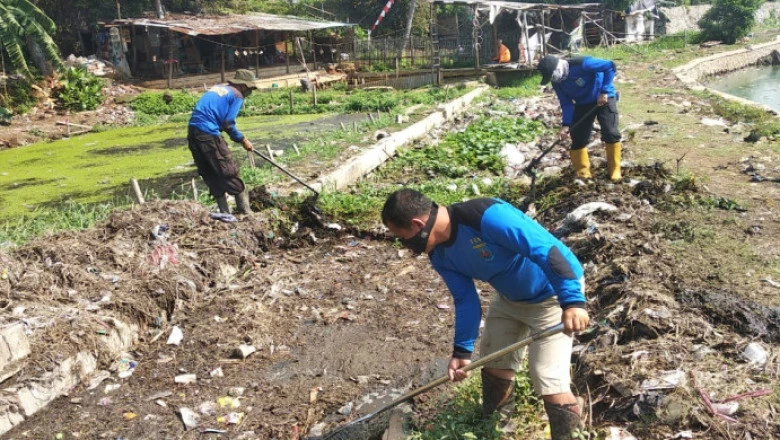 DPUPR Depok Normalisasi Kali Gendong  Cimanggis