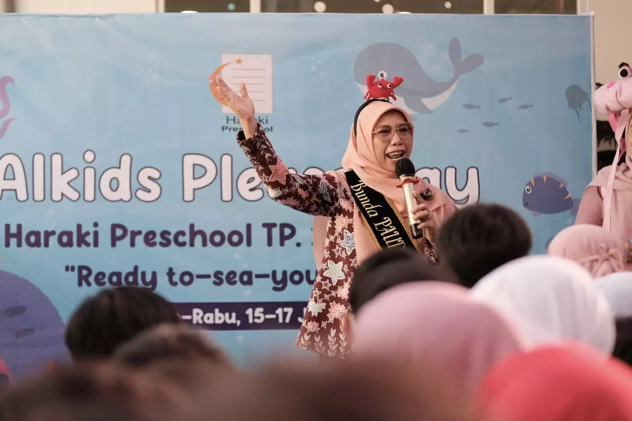 Bunda Elly Kunjungi Pelaksanaan MPLS Preschool Al Haraki