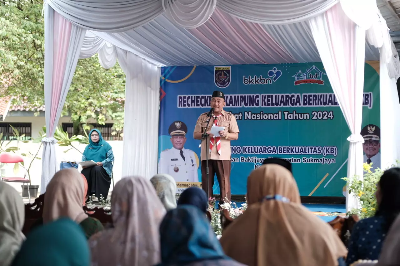 Wali Kota Depok Terima Kunjungan Tim Rechecking Kampung KB Tingkat Nasional 2024 di Baktijaya
