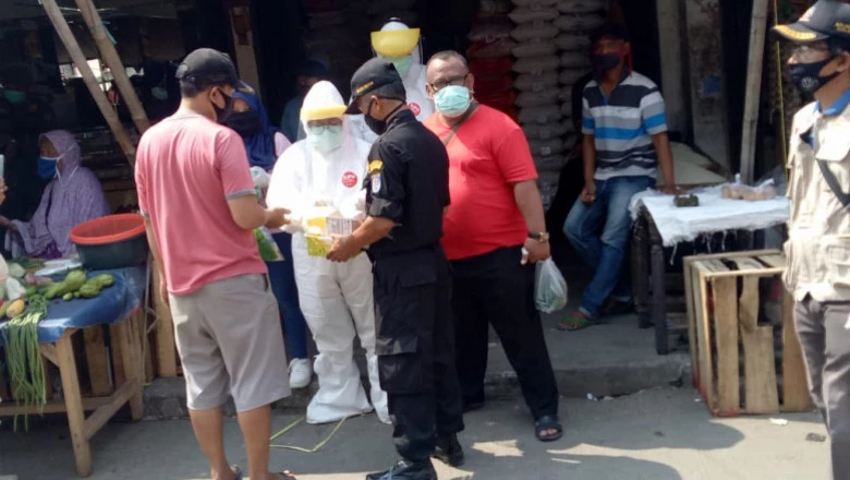 Jalani Rapid Test, 95 Calon Pedagang Pasar Musi Dinyatakan Non Reaktif 