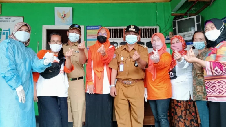 Bulan Vitamin A, Lurah Duser Ajak Orang Tua  Bawa Balita ke Posyandu