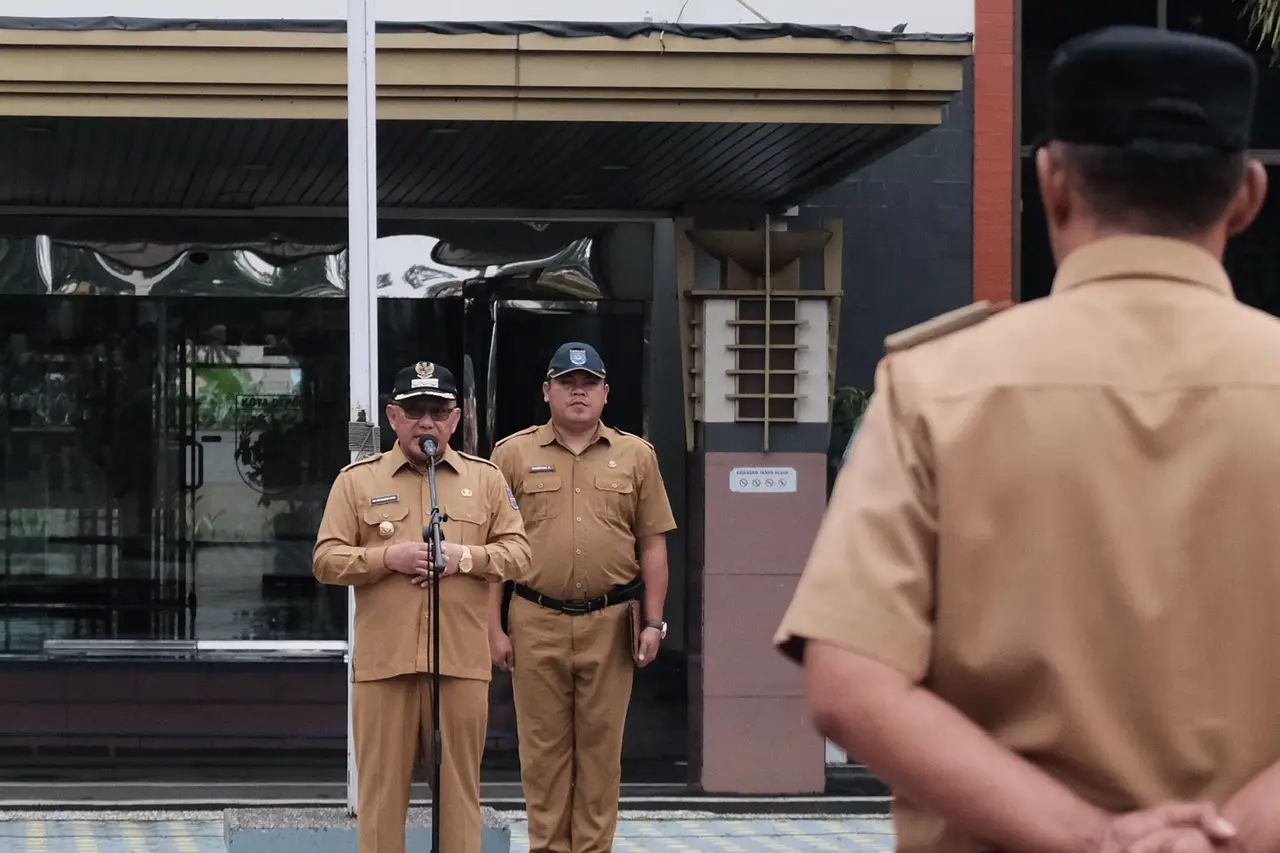 Wali Kota Depok Pimpin Apel Senin Pagi ASN Pemkot