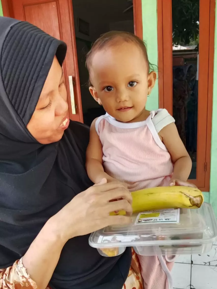 Pemberian Pangan Lokal Bergizi Bagi Balita dan Bumil di Cilangkap Tunjukkan Tren Positif