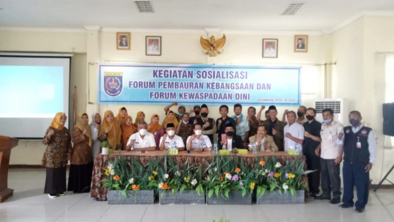 Mitigasi Konflik Sosial, Kecamatan Tapos Beri Penguatan Pengurus FPK dan FKD