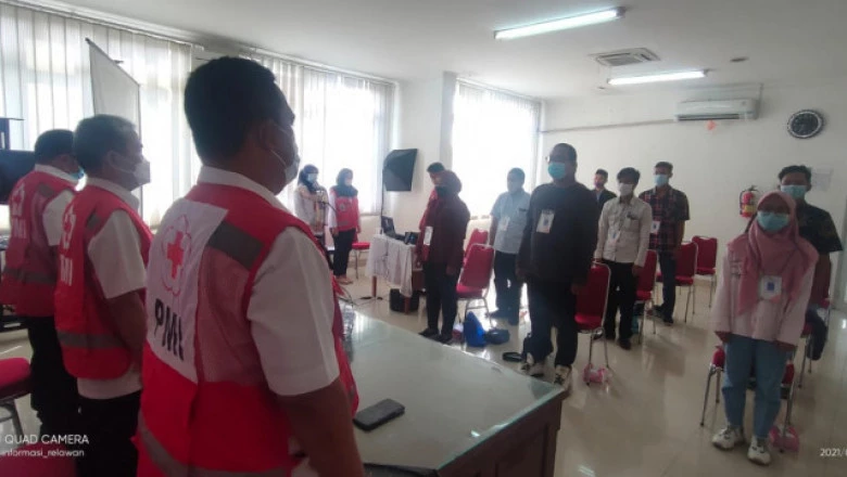 Kegiatan Padat, PMI Depok Tambah Jumlah Relawan