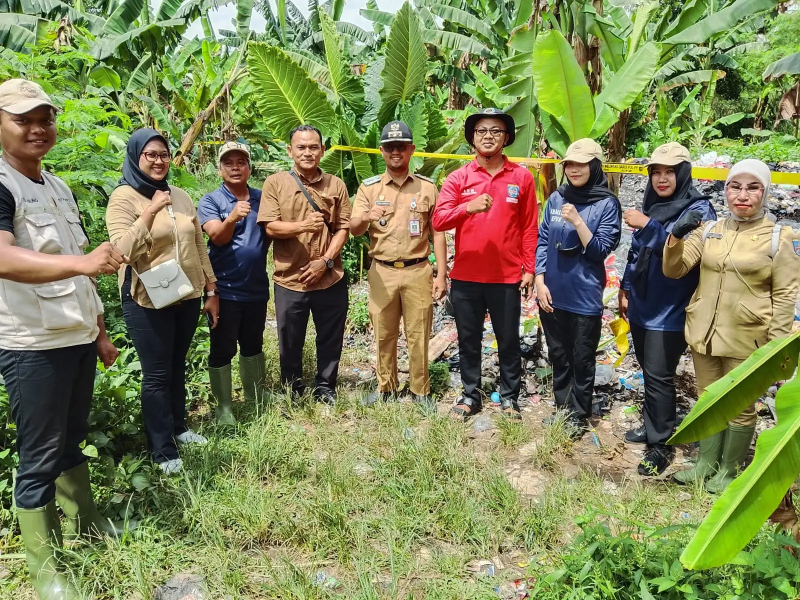 Sidak TPS Liar di Lokasi Tersembunyi, Pondok Petir Gerak Cepat