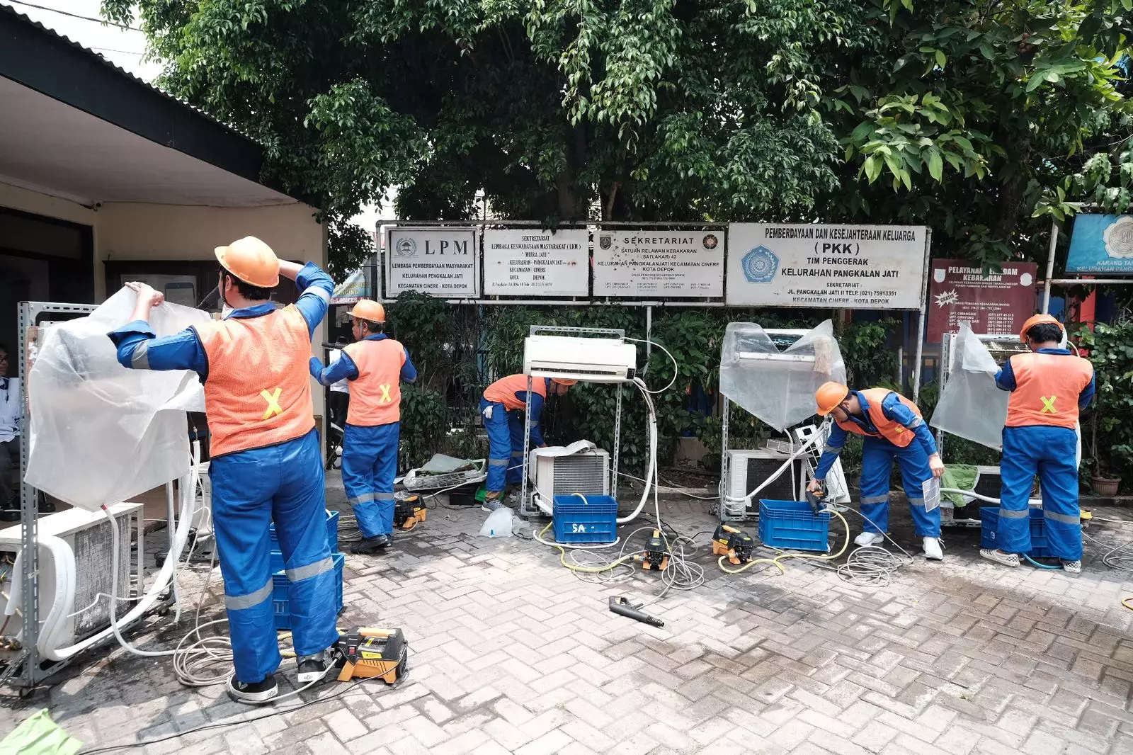 Ajang Pembuktian, Puluhan Peserta Pelatihan AC Pangkalan Jati Jalani Uji Kompetensi