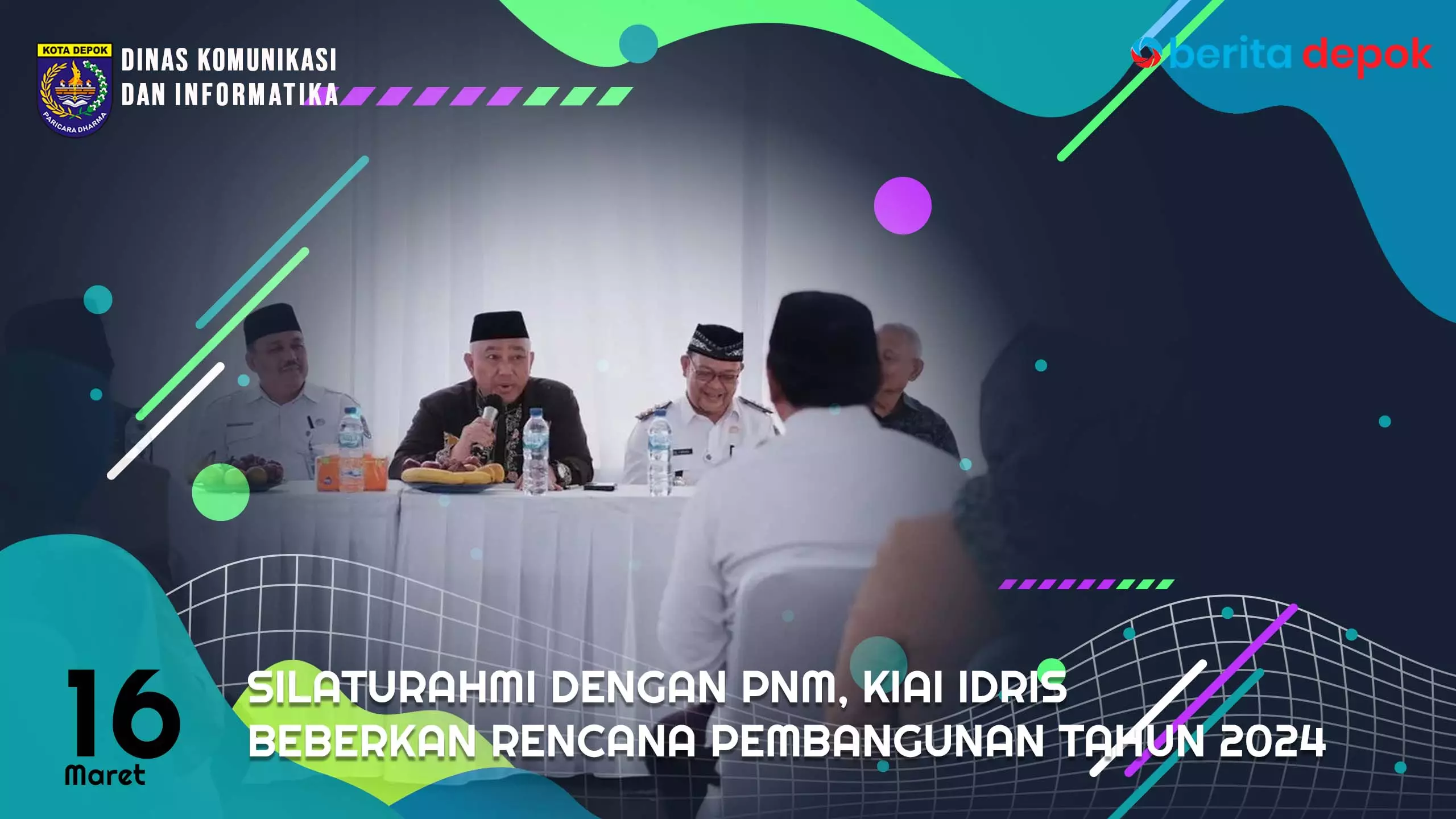 Video: Silaturahmi dengan PNM, Kiai Idris Beberkan Rencana Pembangunan Tahun 2024