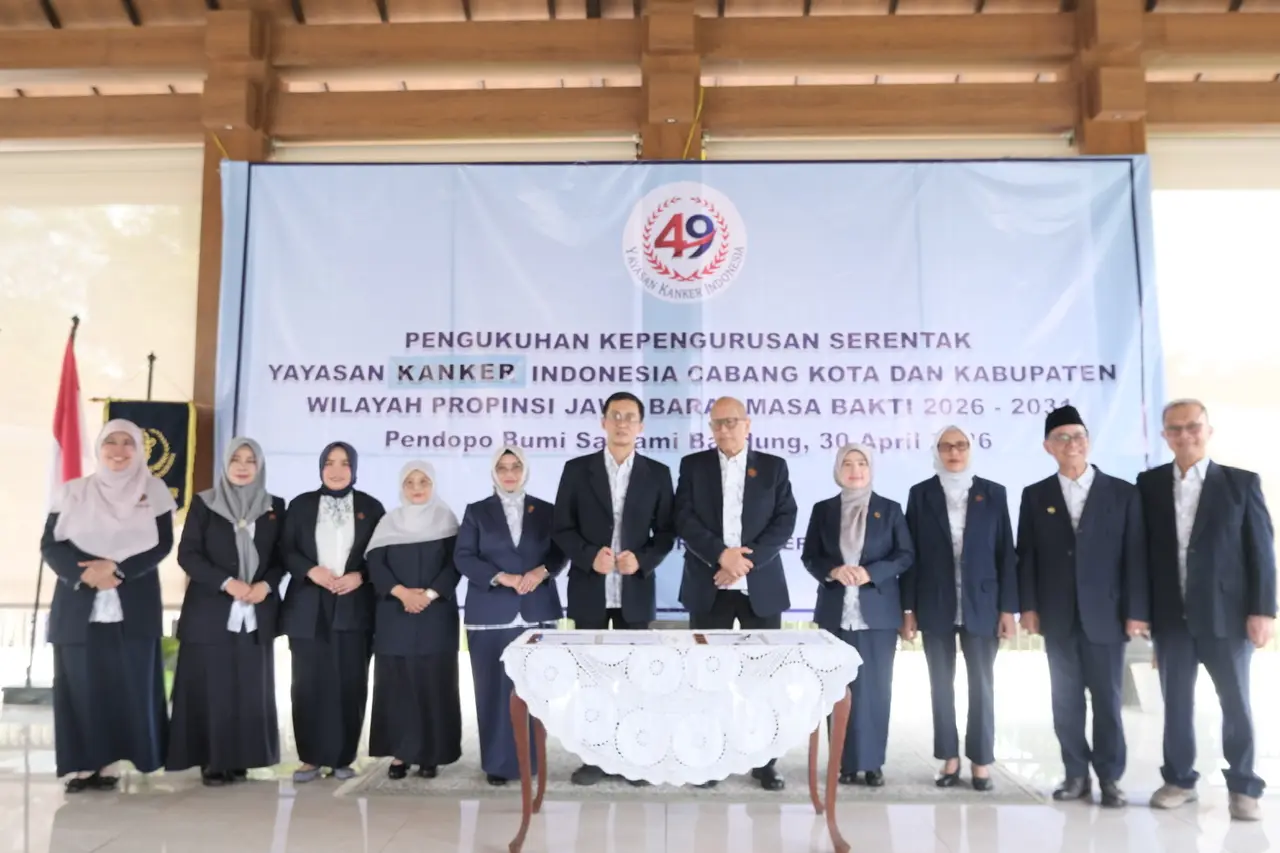 Pengurus YKI Depok 2026-2031 Dikukuhkan, Siap Perkuat Sinergi Cegah Kanker