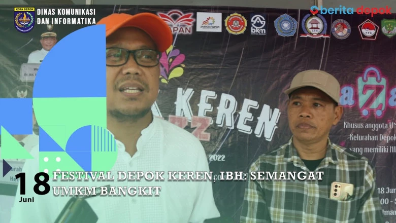 Video: Festival Depok Keren, IBH Semangat UMKM Bangkit