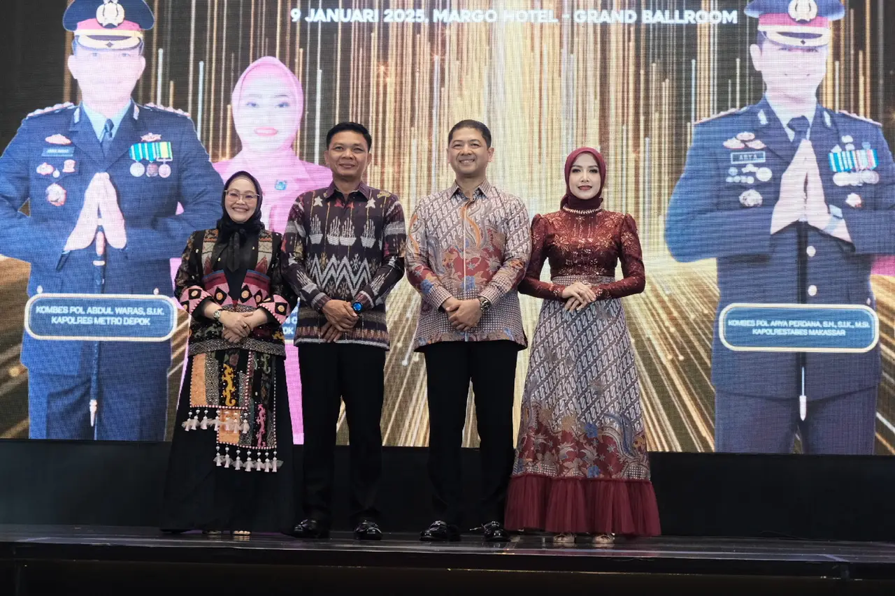 Pergantian Kapolres, Polres Metro Depok Gelar Acara Kenal Pamit