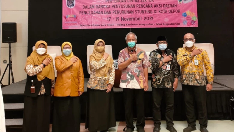 Lintas Sektor Susun Rencana Aksi Daerah Wujudkan Zero Stunting di Depok