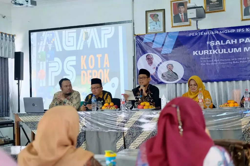 MGMP IPS Se-Kota Depok, Bang Imam: Guru Merupakan Sumber Informasi