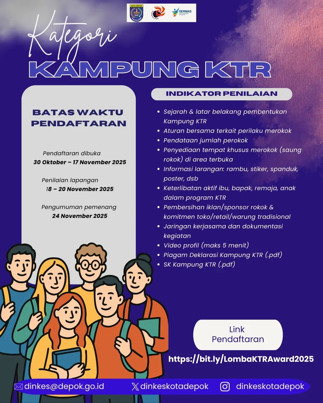 Ikuti Lomba Kampung KTR 2025, Catat Syarat-syaratnya!