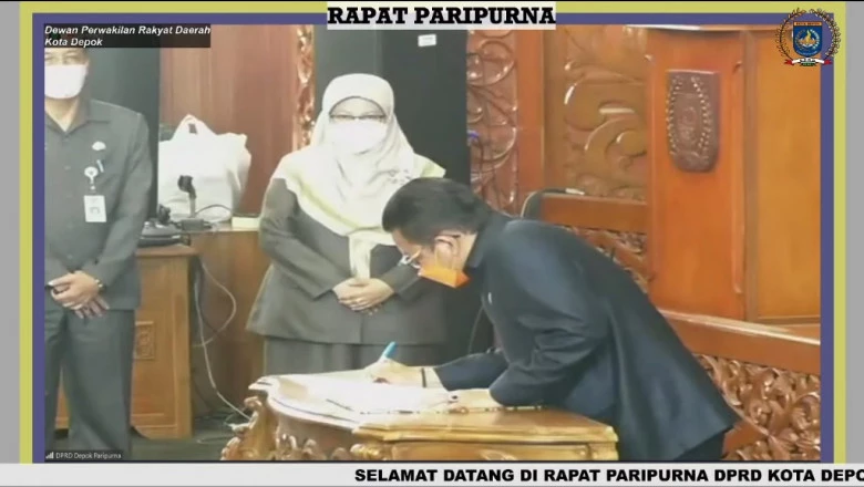 Dua Raperda Inisiatif Pemkot Depok Disetujui DPRD