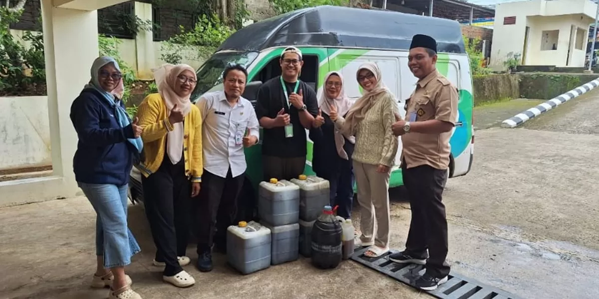 Minyak Jelantah Warga Curug Tembus 1.500 Liter, PKK Gaspol Jalankan Program Sera Mijel