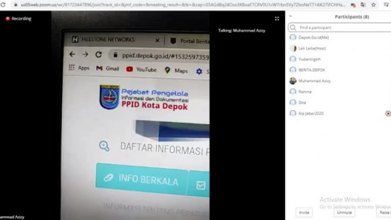 Kota Depok Dimonev KIP Jabar