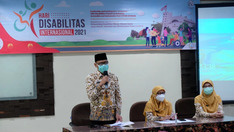 Peringatan Hari Disabilitas Internasional Tahun 2021 Tingkat Kota Depok