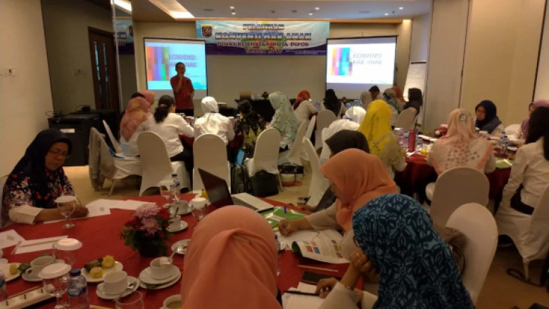 Petugas Puskesmas di Depok Dilatih Konvensi Hak Anak