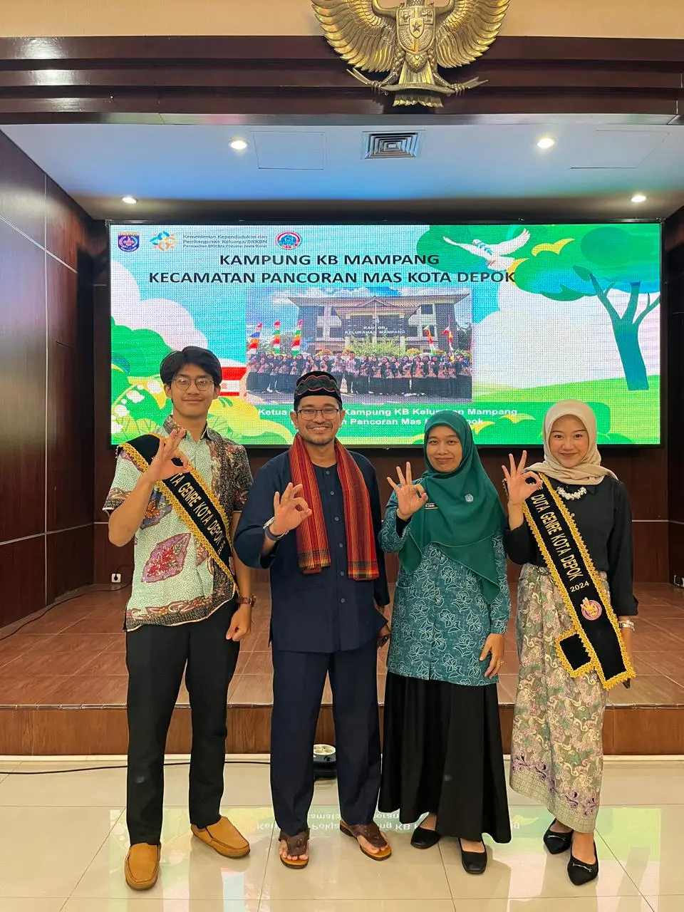 Kampung KB Mampang Juara Jabar, Camat Panmas Optimistis Sabet Prestasi Nasional