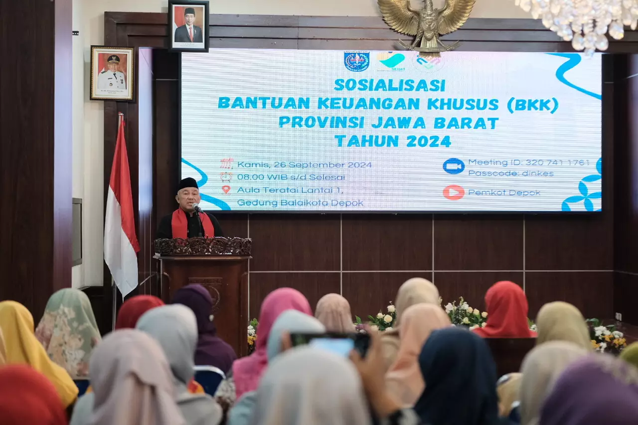 Dinkes Depok Sosialisasikan Bantuan Keuangan Khusus ke Kader Posyandu