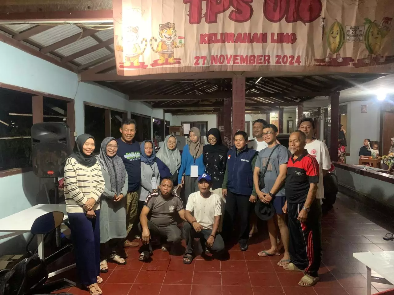 Camat Sudadih Tinjau TPS, Pastikan Limo Siap Gelar Pilkada 2024