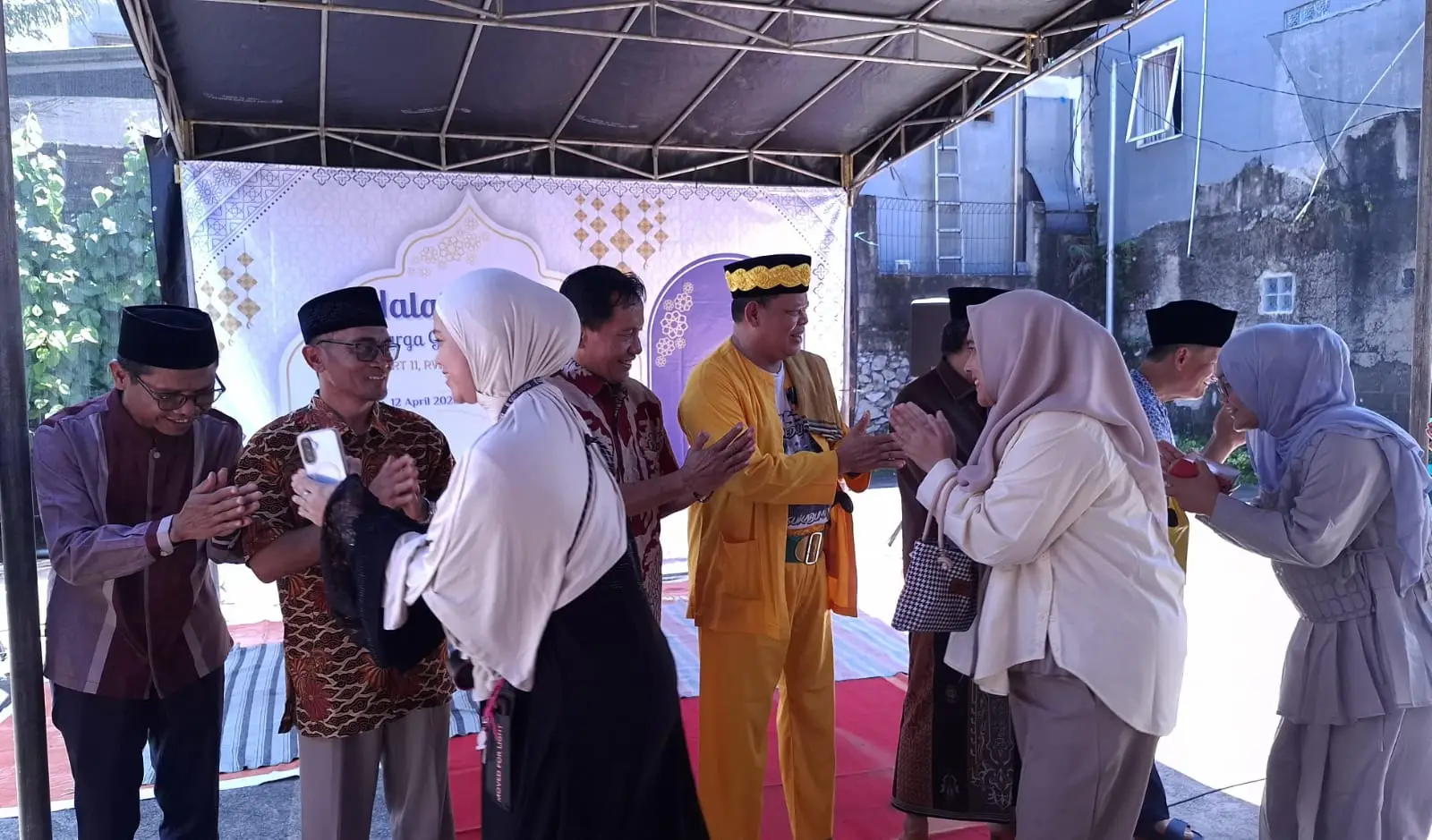 Guyub Warga Menguat di Halalbihalal Tanah Baru, Generasi Muda Ambil Peran