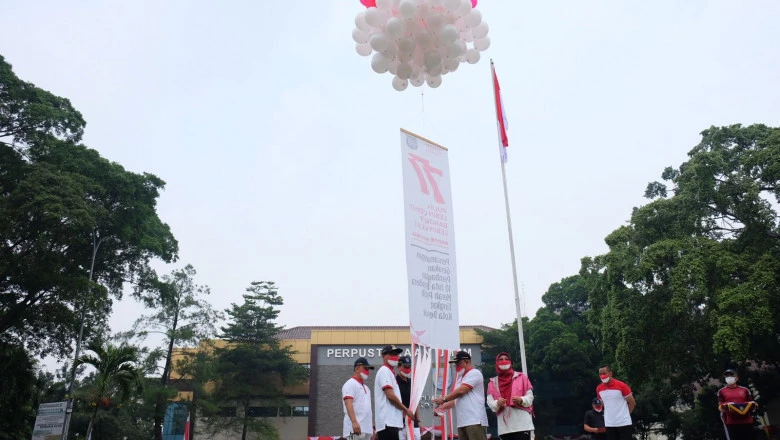 Sukseskan Gerakan 10 Juta Bendera Merah Putih, ASN Depok Berhasil Kumpulkan 2.206 Bendera