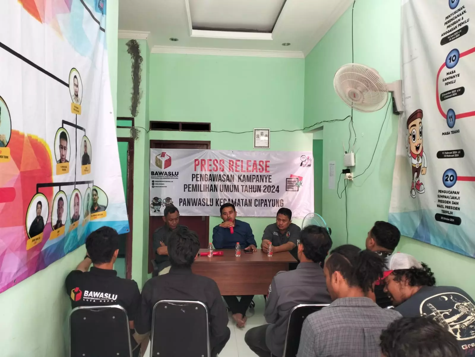 Panwascam Cipayung Belum Temukan Pelanggaran Kampanye
