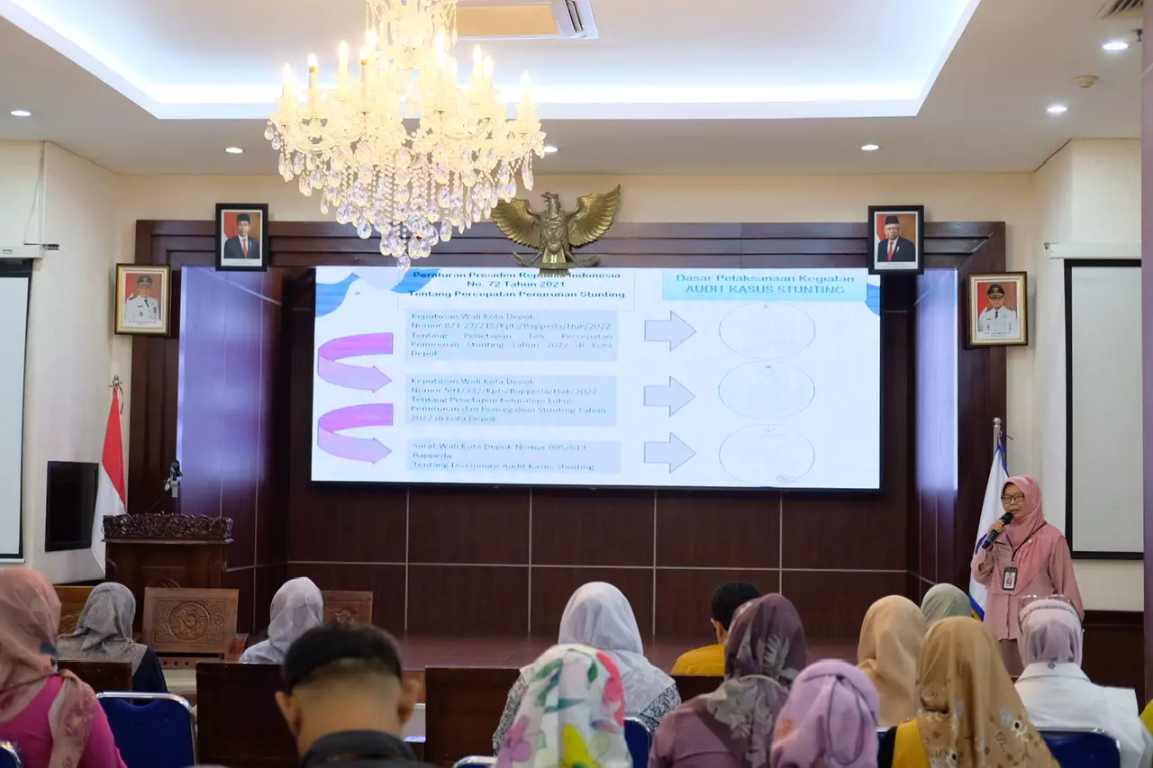 DP3AP2KB Depok Gelar Diseminasi Audit Kasus Stunting Semester II