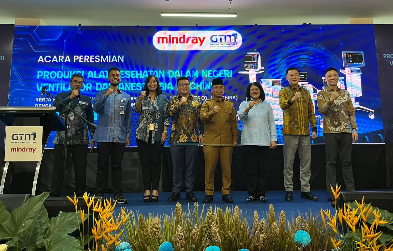 Industri Alkes Depok Luncurkan Ventilator dan Mesin Anestesi