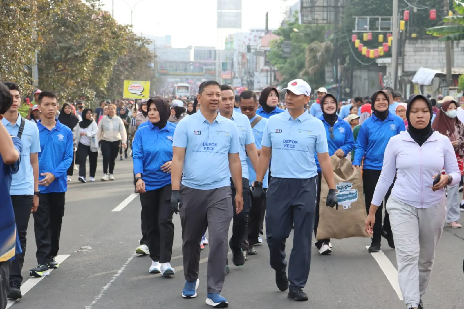 Wakapolres Metro Depok: Kurangi Plastik Sekali Pakai, Jaga Lingkungan dari Hal Sederhana